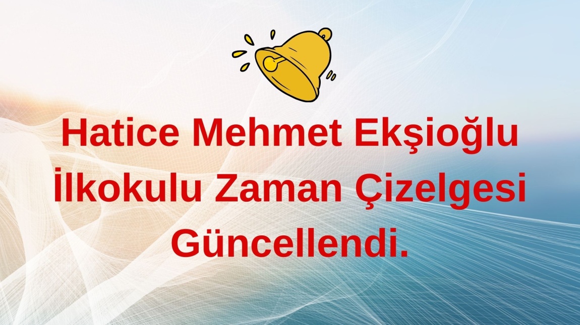 18 Kasım 2024 Tarihinden İtibaren Uygulanacak Zaman Çizelgemiz.